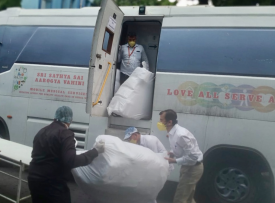 Disaster Relief & Rehabilitation — Sri Sathya Sai Aarogya Vahini