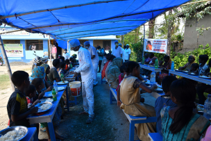 Disaster Relief & Rehabilitation — Sri Sathya Sai Aarogya Vahini